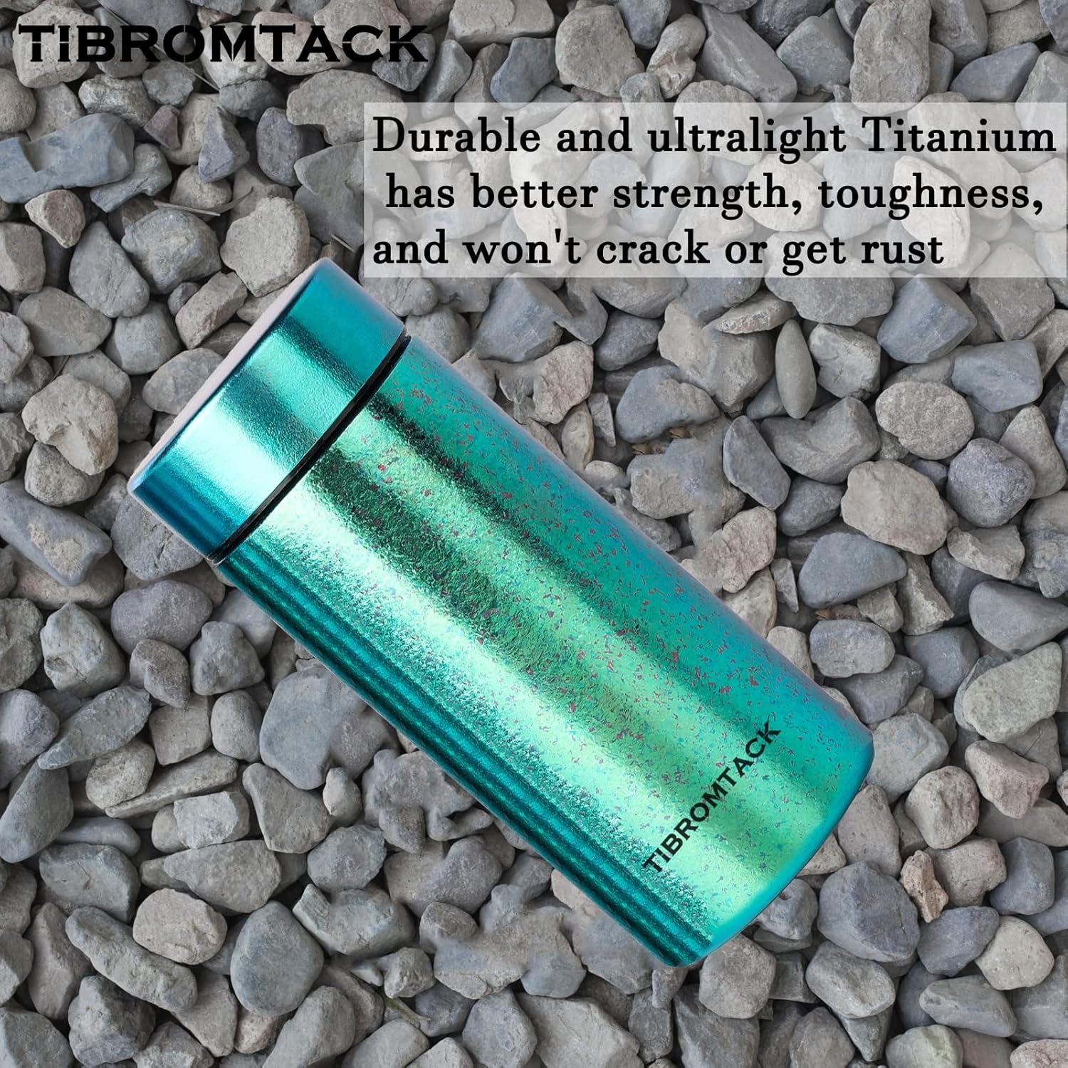 Spit Cup of Titanium, Snuff Bottle, Pocket Spittoon, Leak-Proof for Driving and Traveling, Portable Dip Spit Bottle with Lid, Spittoon for Chewing Tobacco
