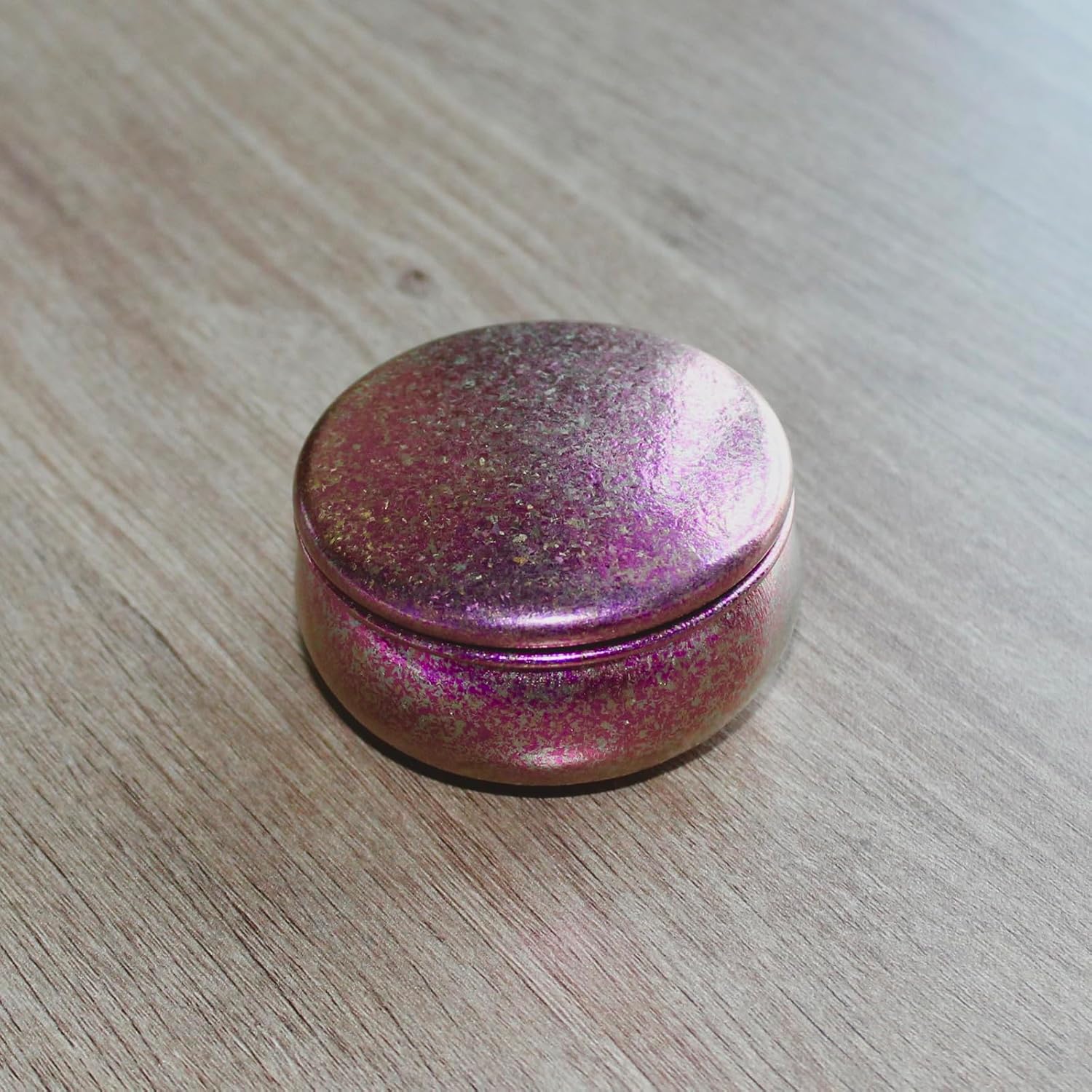 Premium Pure Titanium Mini Tea Tin Canister, Airtight Tea Container, Lightweight and Durable, Suitable for Loose Leaf Tea, Spices, Herbs - Ideal for Travel and Home Use​ 