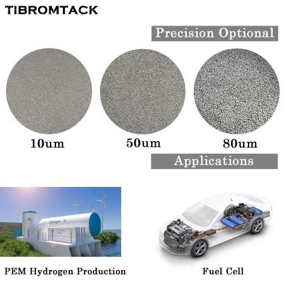 Titanium Sintered Plate, Titanium Porous Filter Sheet for PEM Hydrogen Generation, Precision Filtration Industry 100x100x1mm Microns Porous Filter (100x100x1mm, 50um)