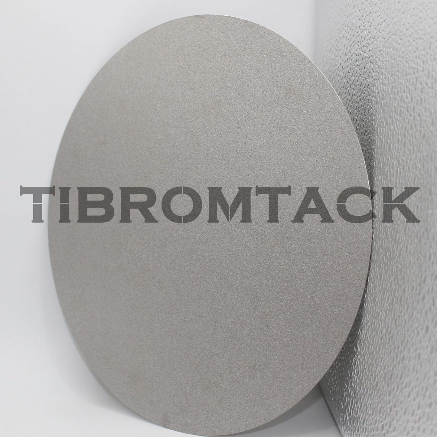 Titanium Powder Sintered Filter for Hydrogen Energy Fuel Cells, Customized Micron Sintered Porous Metal Filter Dia 200mm