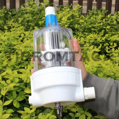  MMO Titanium Electrodes Sodium Hypochlorite Generator Electrolytic Cell with 5 Pieces Titanium Anode and 6 Pieces Cathode Mounted Inside Plastic Housing