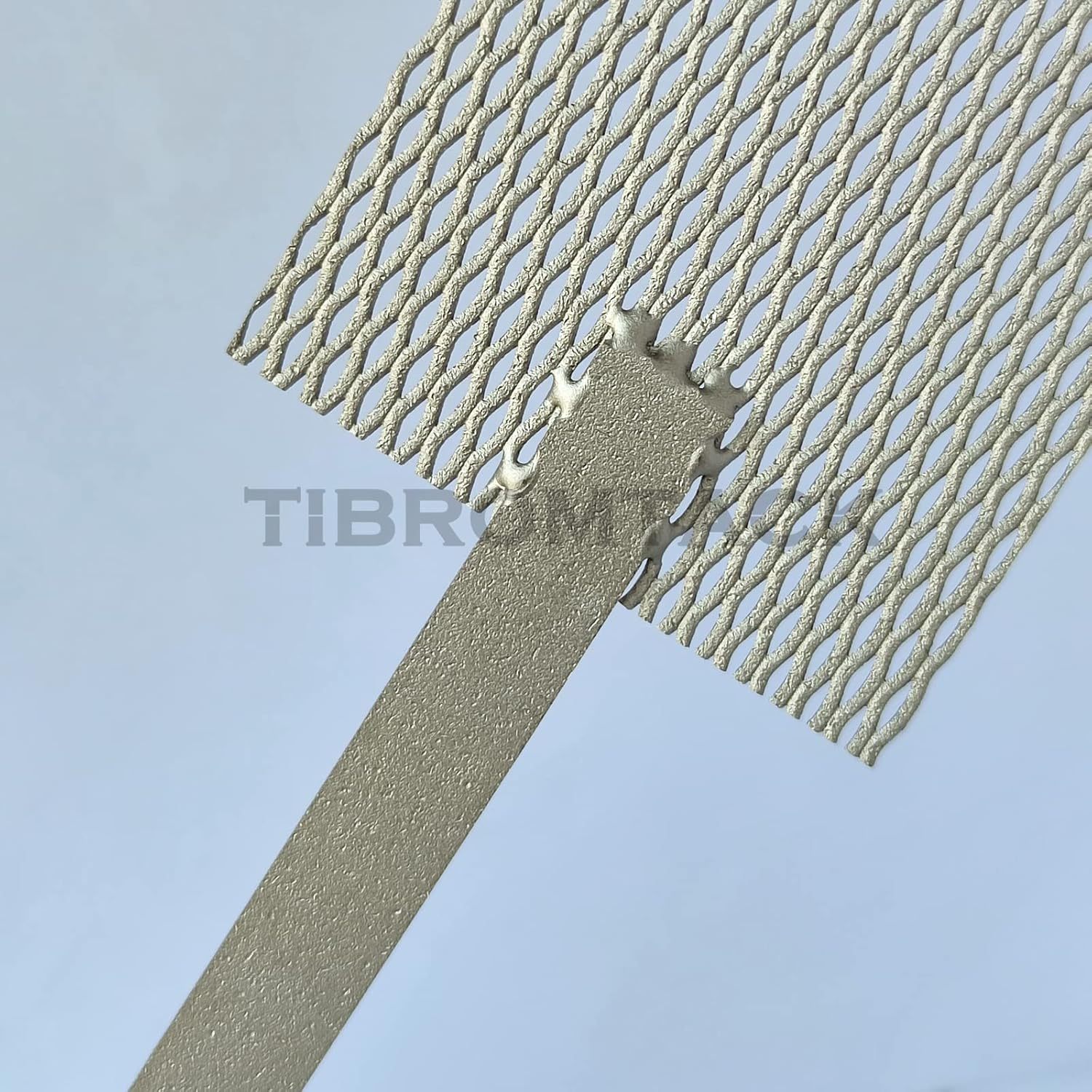 PLANODE 2"x4" Platinum Titanium Anode Platinized Ti Mesh for Jewelry Plating Gold or Rhodium Plating