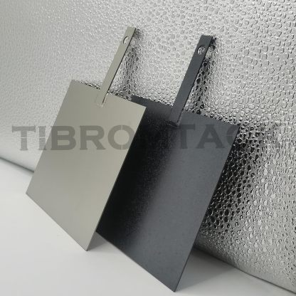 Titanium Electrodes 2PCS for Electrochemical Application, Titanium Anode Plate with MMO Ruthenium-Iridium Coating and Cathode Electrolytic Plate without Coating