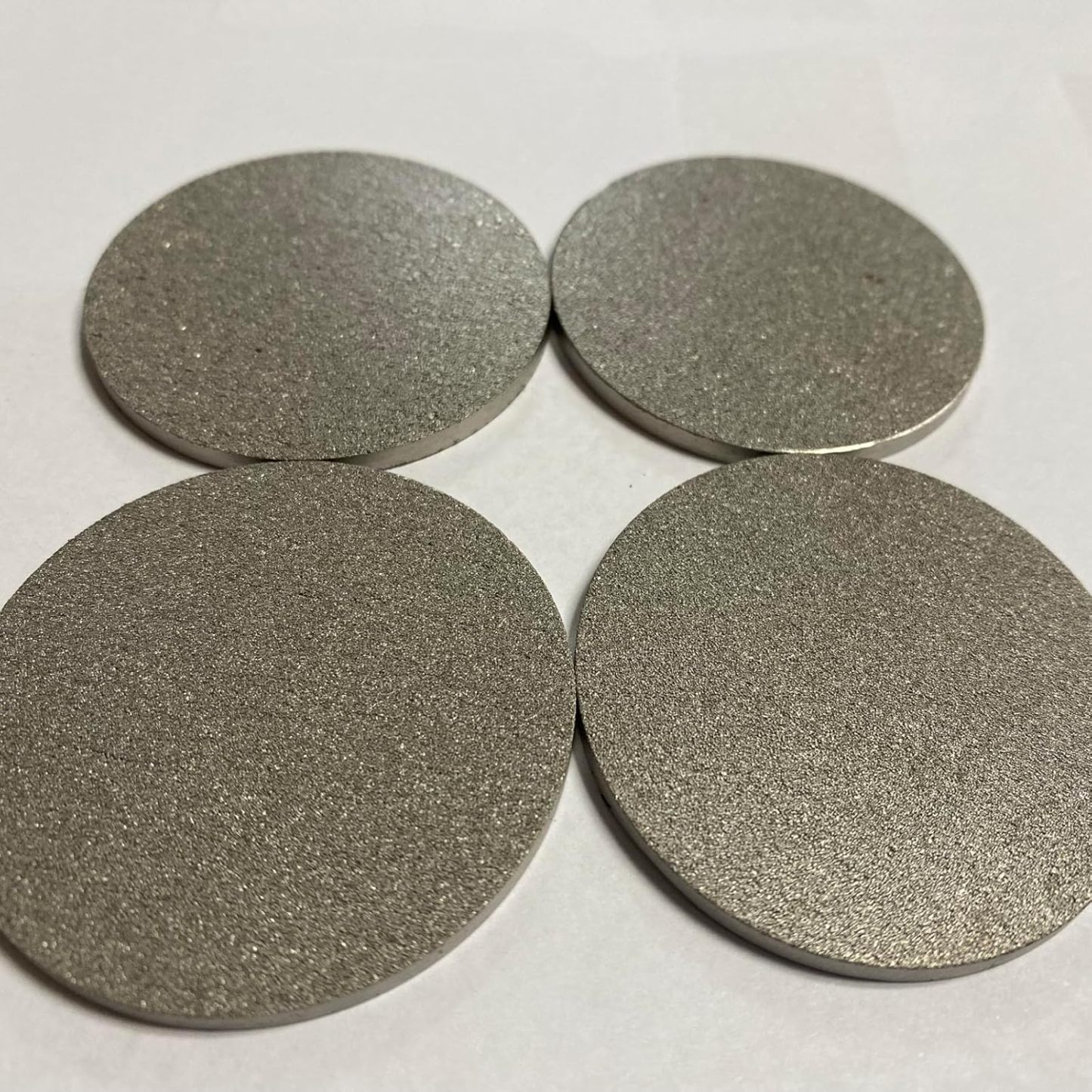1 Pc Round Titanium Powder Sintered Plates Gas Distribution Conditioning System Air Stratification Filter Porous Titanium Plate 50μm