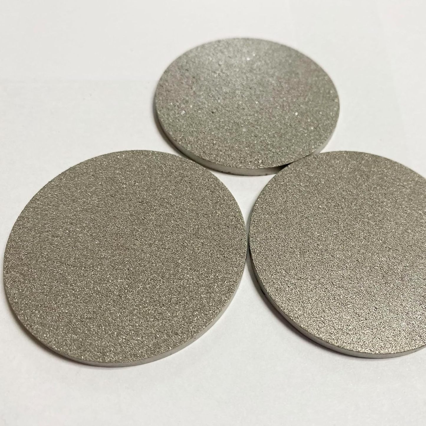 1 Pc Round Titanium Powder Sintered Plates Gas Distribution Conditioning System Air Stratification Filter Porous Titanium Plate 50μm