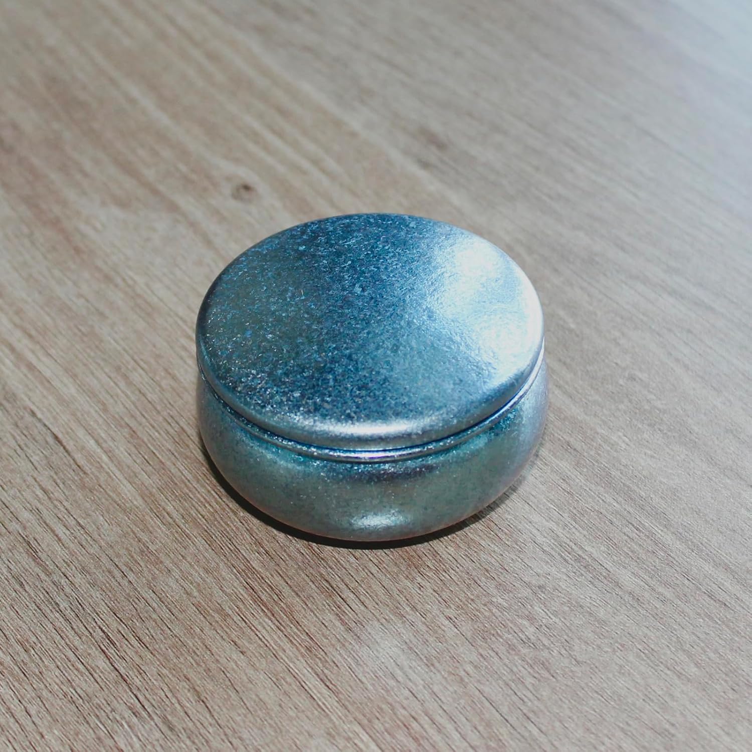 Premium Pure Titanium Mini Tea Tin Canister, Airtight Tea Container, Lightweight and Durable, Suitable for Loose Leaf Tea, Spices, Herbs - Ideal for Travel and Home Use​ 