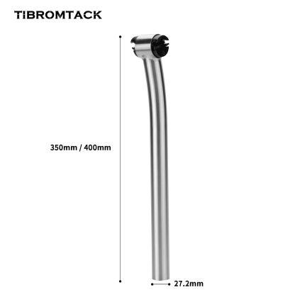 Bike Seatposts of Titanium 27.2/31.6mm Seat Pole Adapter for Road Bike/MTB Bicycle 350mm Lightweight Ti Parts