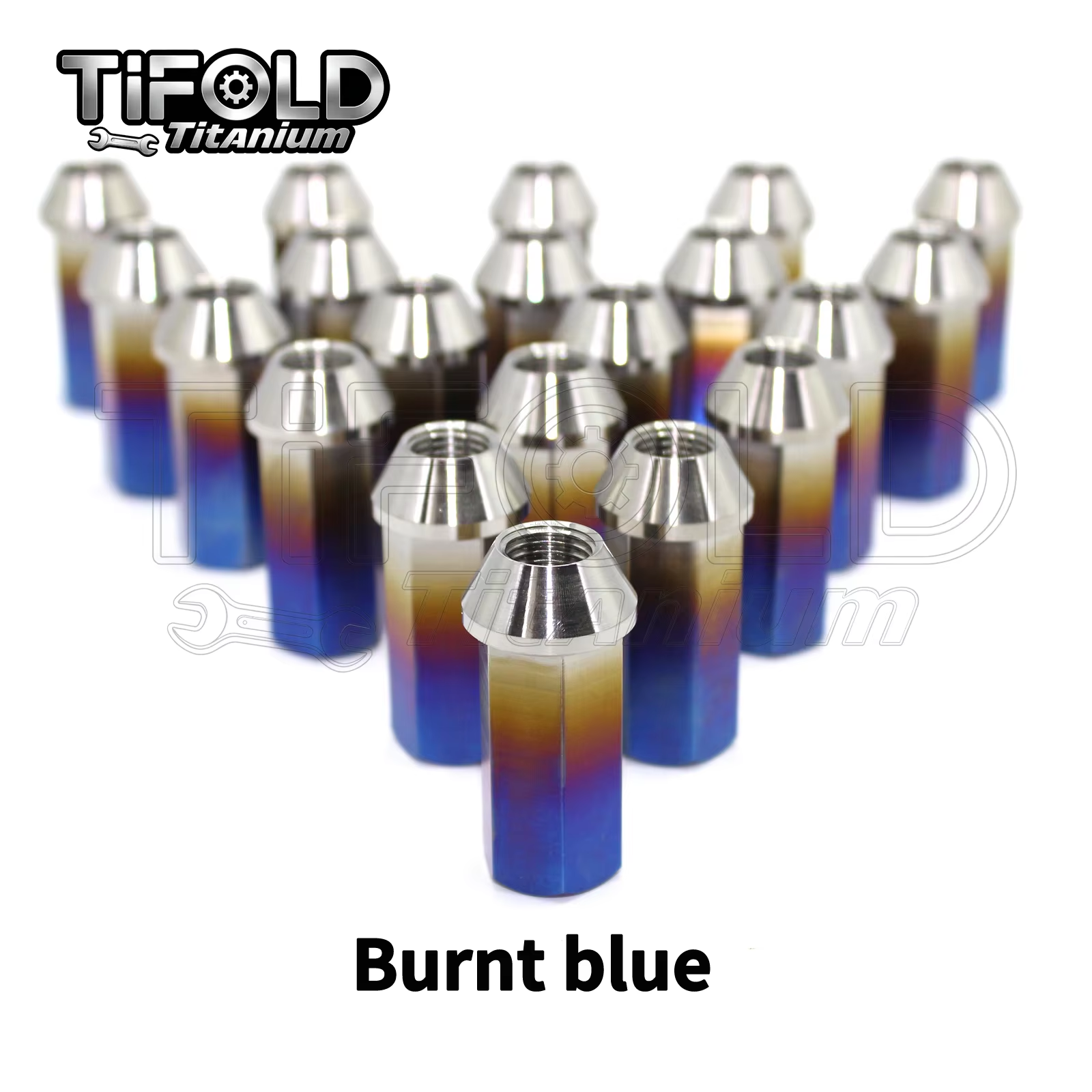 TIFOLD M12x45x1.25P Titanium alloy car wheel hub screws  (1pc/5pcs/10pcs)