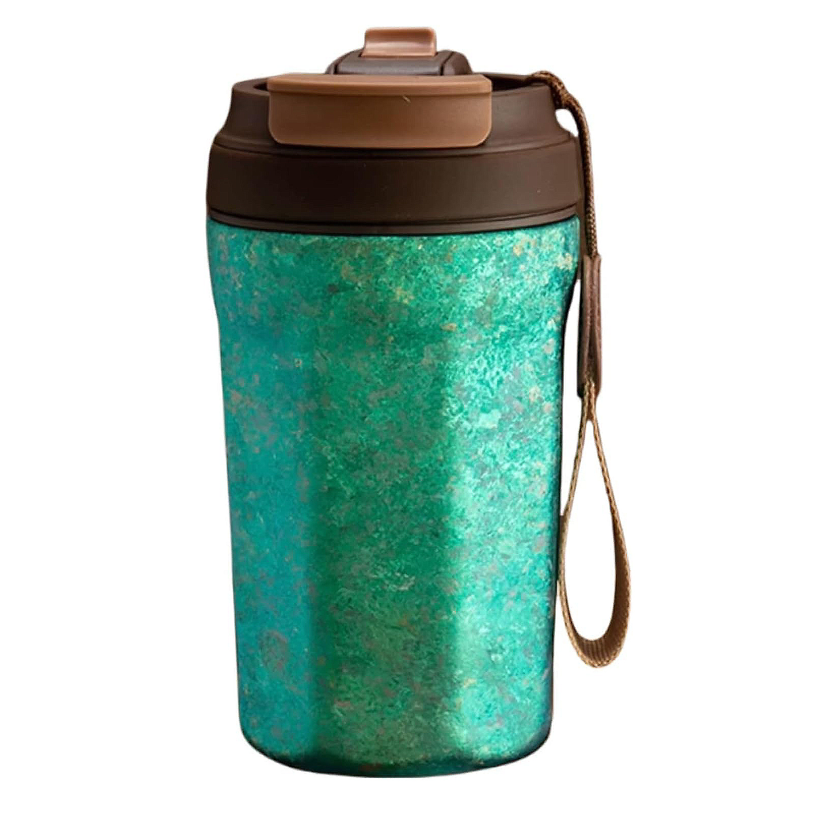 TIBROMTACK 15oz Travel Coffee Mug Titanium Coffee Travel Cup with Lid 