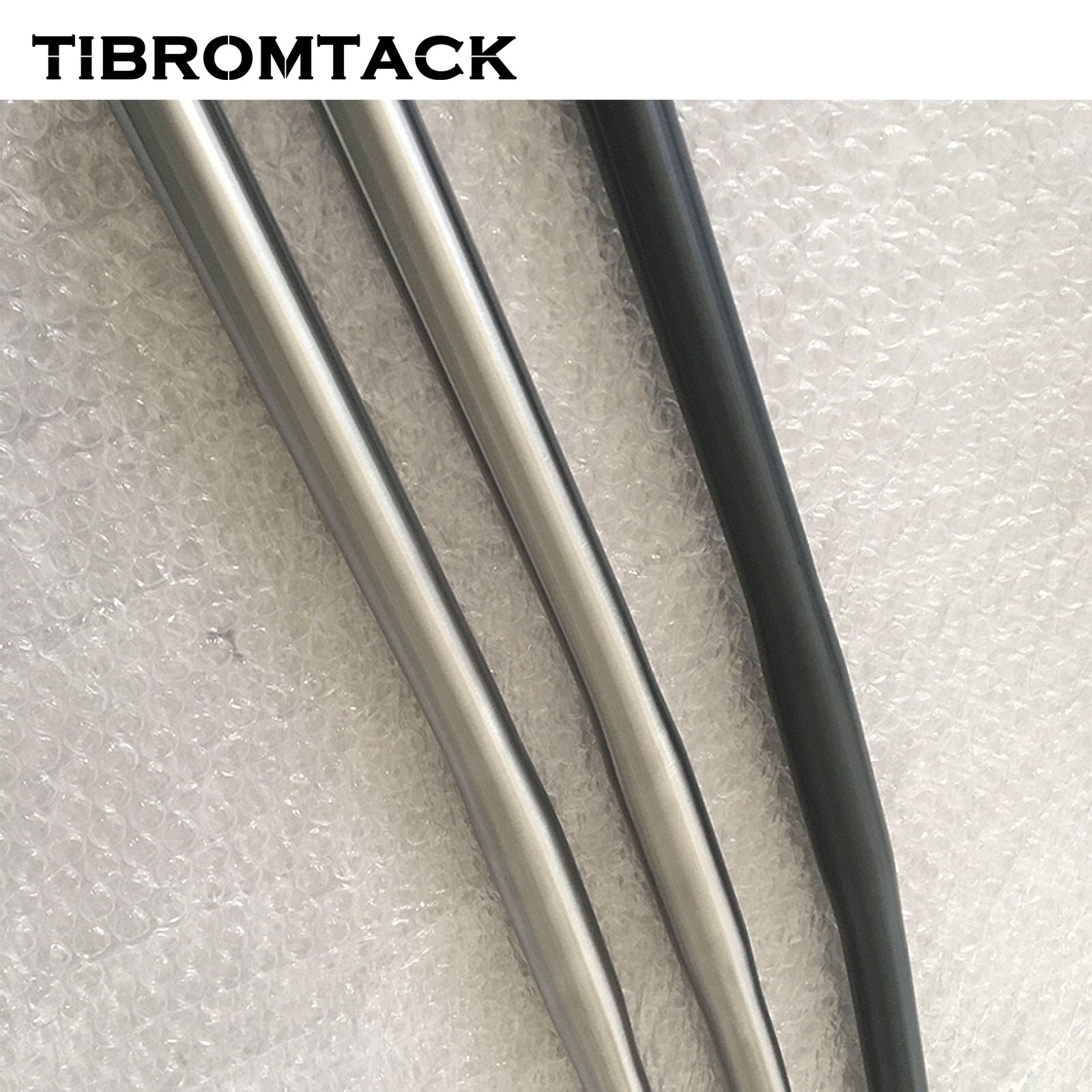 Titanium Handlebar S Type Flat for Brompton Bike 25.4mm Ultra-Light 530mm Width