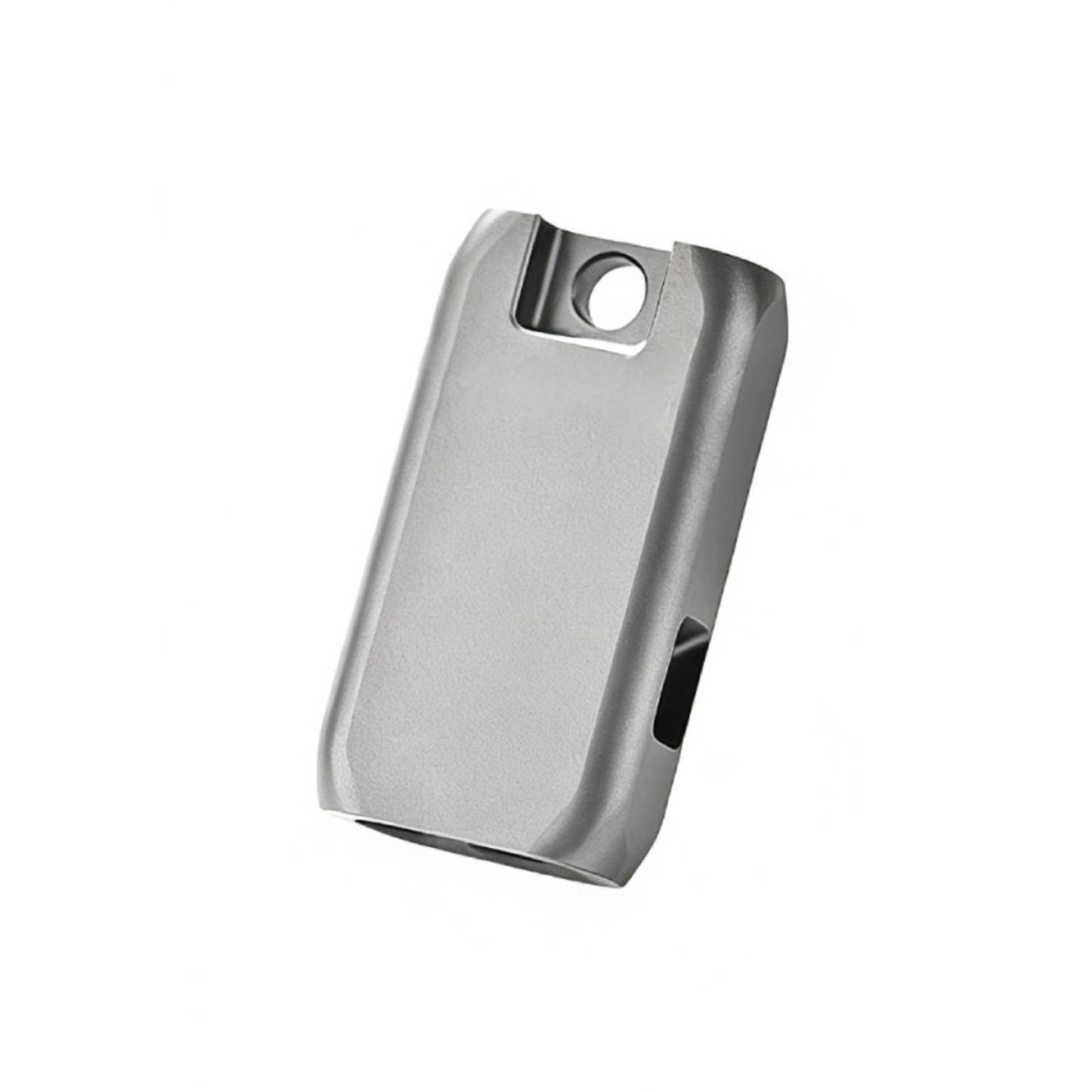 TIBROMTACK Gr5 Titanium Alloy Double Tube Emergency Whistle, Loud Survival Safety Whistle, Mini Lightweight Hiking Whistle with Keychain, Outdoor Emergency Whistle Necklace for Adults