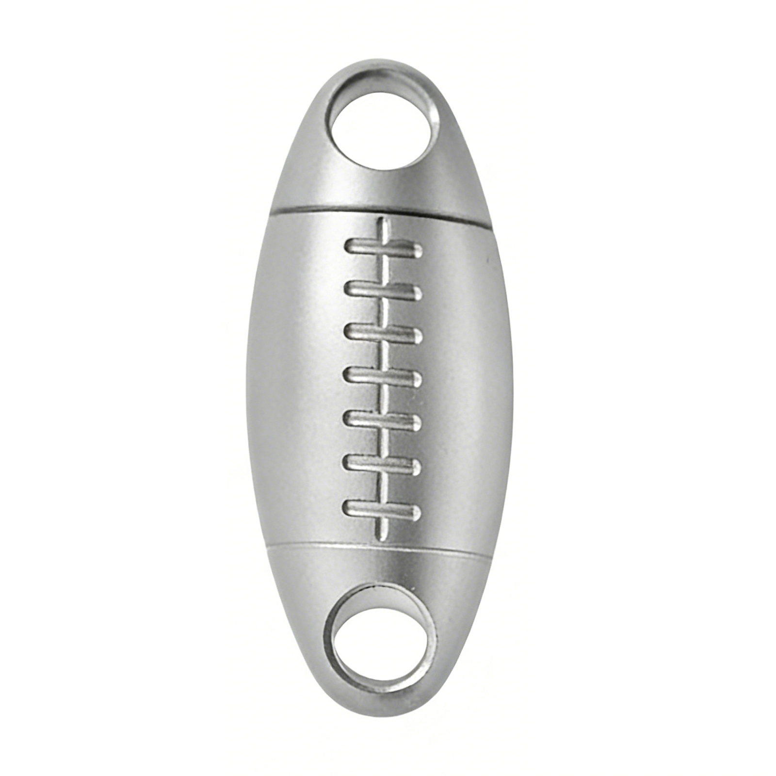 TIBROMTACK Titanium Quick Release Keychain - 30mm Football Key Fob