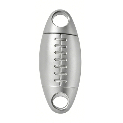 TIBROMTACK Titanium Quick Release Keychain - 30mm Football Key Fob