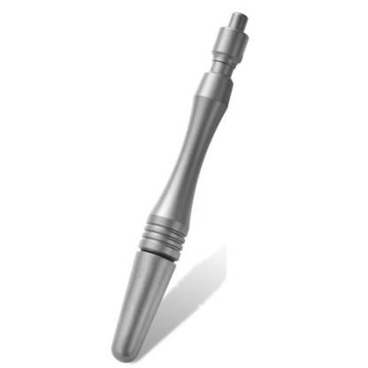 TIBROMTACK Titanium Tactical Pen, Gr5 Titanium Alloy EDC Pen, Portable Bolt Action Ridge Pen for Men, Lightweight Metal Alloy Writing Instrument for Outdoor Carry & Self Protection