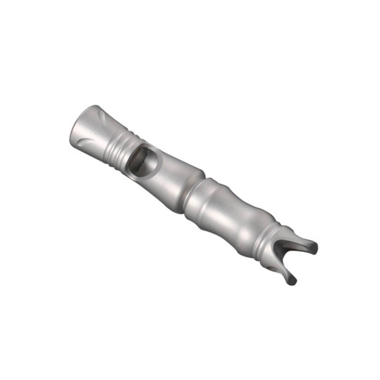 TIBROMTACK Gr5 Titanium Emergency Survival Whistle, Lightweight EDC Safety Whistle for Camping Hiking Sports.