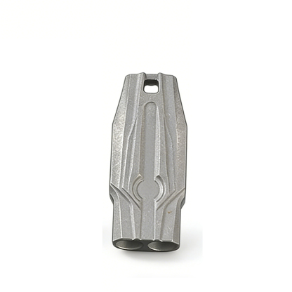 TIBROMTACK Titanium Dual Tube Whistle, Gr5 Titanium Emergency Whistle for Adults, Loud Survival Whistle, Lightweight & Rust-Proof Dog Whistle