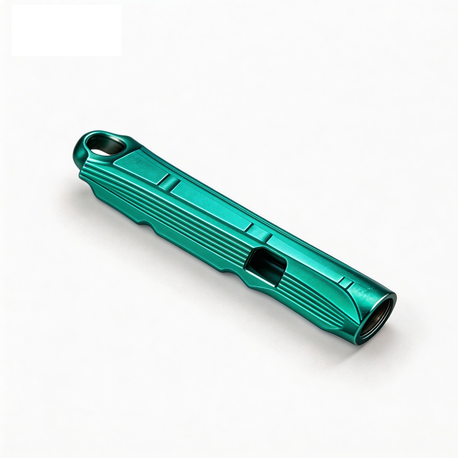 TIBROMTACK Titanium Whistle, Gr5 Titanium Emergency Whistle Loud Survival Whistle, Portable Whistles for Outdoor