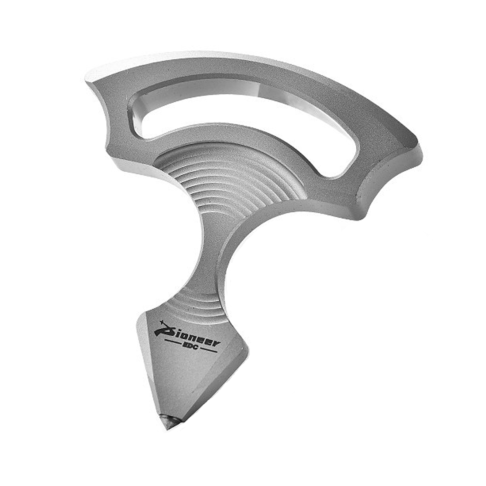 TIBROMTACK Titanium Multitool Keychain, 23g Lightweight EDC Tool with Tungsten Steel Tip for Emergency Window Breaking & Cutting, Portable Key Organizer (2"x1.81"x0.31")