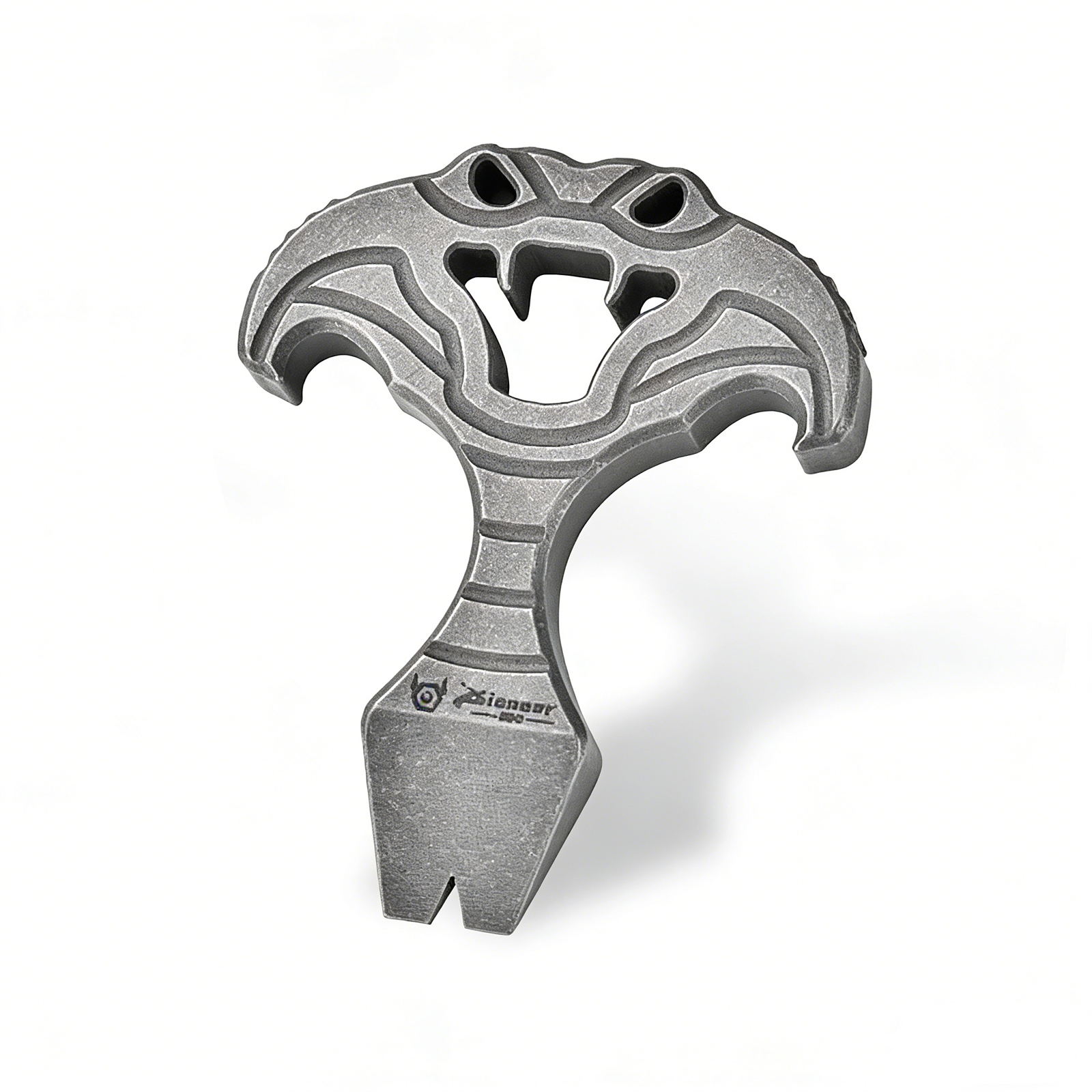 TIBROMTACK Titanium EDC Pry Bar, Mini 1.2oz Lightweight Multitool for Camping, Emergency Situations, Bottle Opener