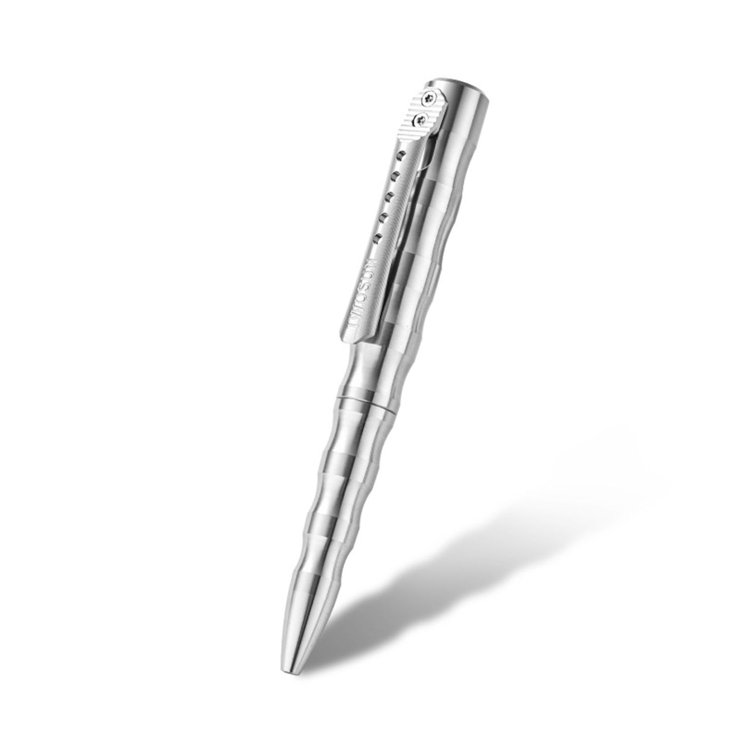TIBROMTACK Pure Titanium Bolt Action Pen - 113mm/4.45in 30g | Steel-Strength for Business Signing & Calligraphy, BPA Free