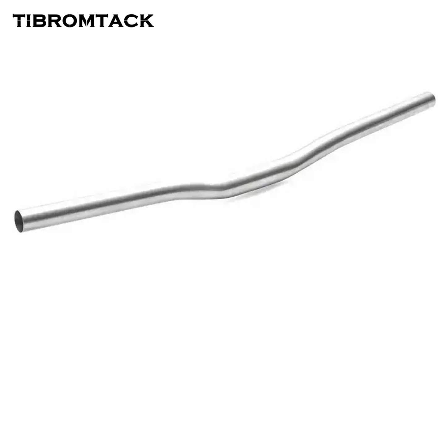 TIBROMTACK Titanium Swallow Handlebar, Pure Titanium Bike Handlebar 720mm/28.35in Length 31.8mm/1.25in Diameter, High Strength Lightweight Bicycle Handlebar for MTB Mountain Road Cycling