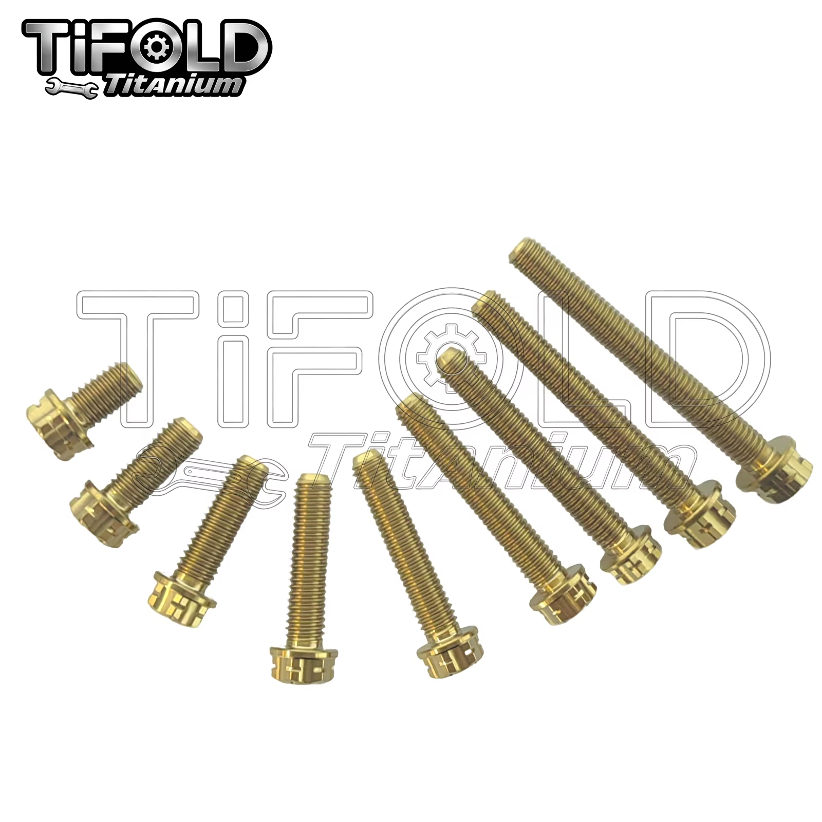  M6 Titanium Bolts 1Piece, T30 Torx Screwdriver Head, High Strength Lightweight for Motorcycle