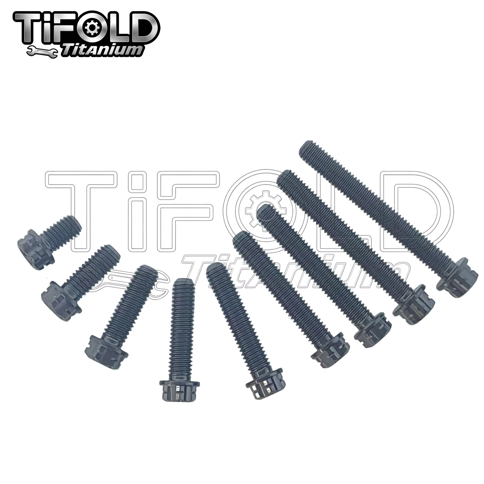  M6 Titanium Bolts 1Piece, T30 Torx Screwdriver Head, High Strength Lightweight for Motorcycle