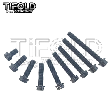  M6 Titanium Bolts 1Piece, T30 Torx Screwdriver Head, High Strength Lightweight for Motorcycle