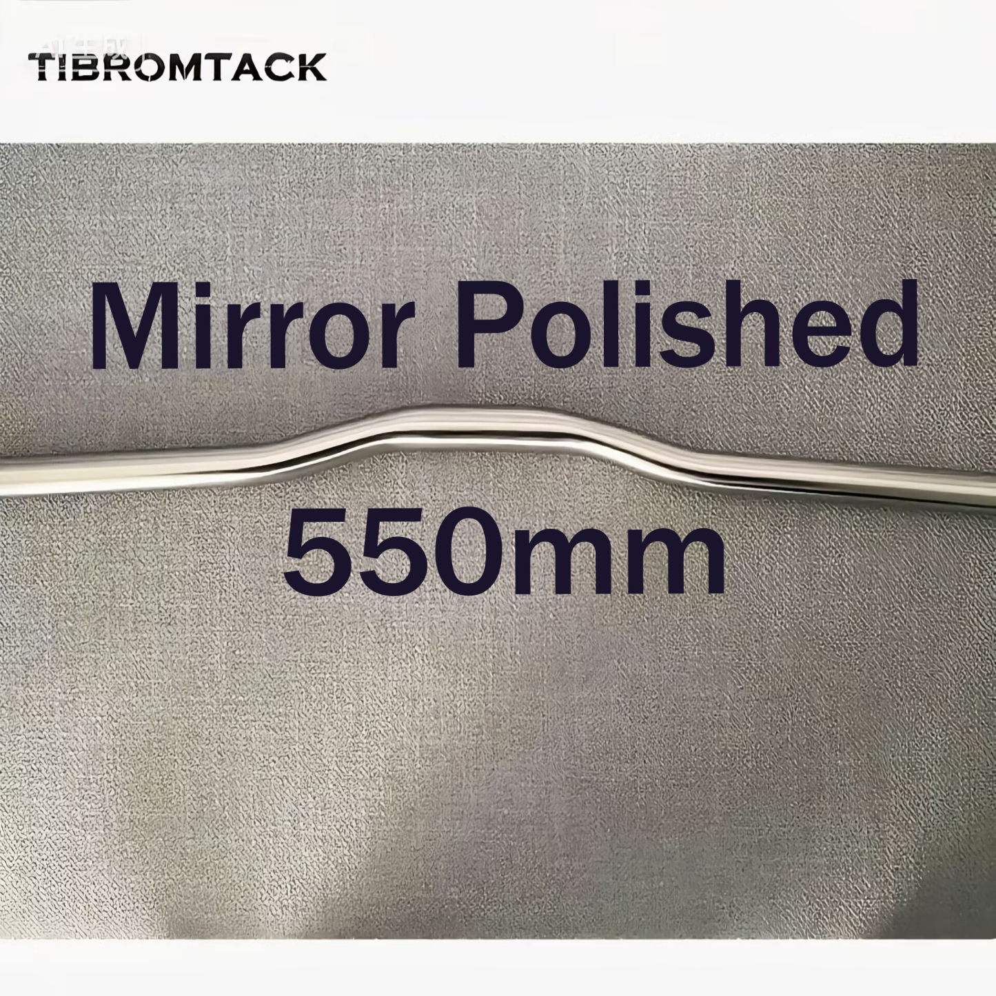 Titanium Handle Bar for Brompton bicycle 7° Riser 25.4mm can fit w3 Sixty Folding Bike Lightweight，length 550mm