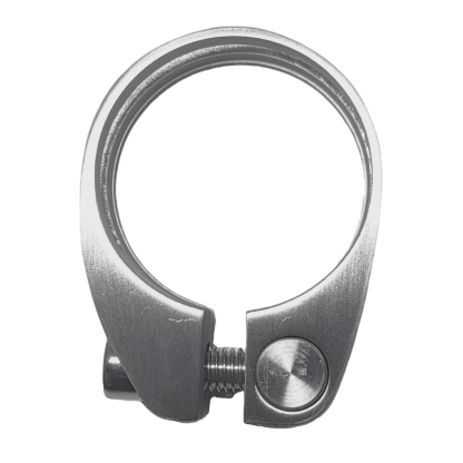 TIBROMTACK Titanium Alloy Bicycle Seat Clamp, 34.9mm(1.37inch)/ 28.6mm(1.13inch) Lightweight High Strength Bike Seat Clamp for Bike Seat Posts, Durable & Comfortable Riding