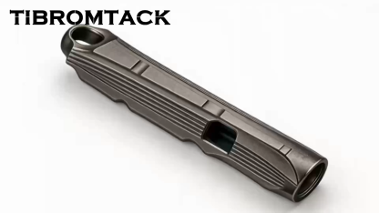 TIBROMTACK Titanium Whistle, Gr5 Titanium Emergency Whistle Loud Survival Whistle, Portable Whistles for Outdoor