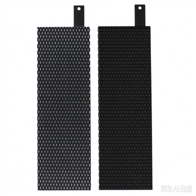 2PCS Electrodes, Titanium Anode Mesh with MMO Ruthenium-Iridium Coating and Cathode Electrolytic Mesh
