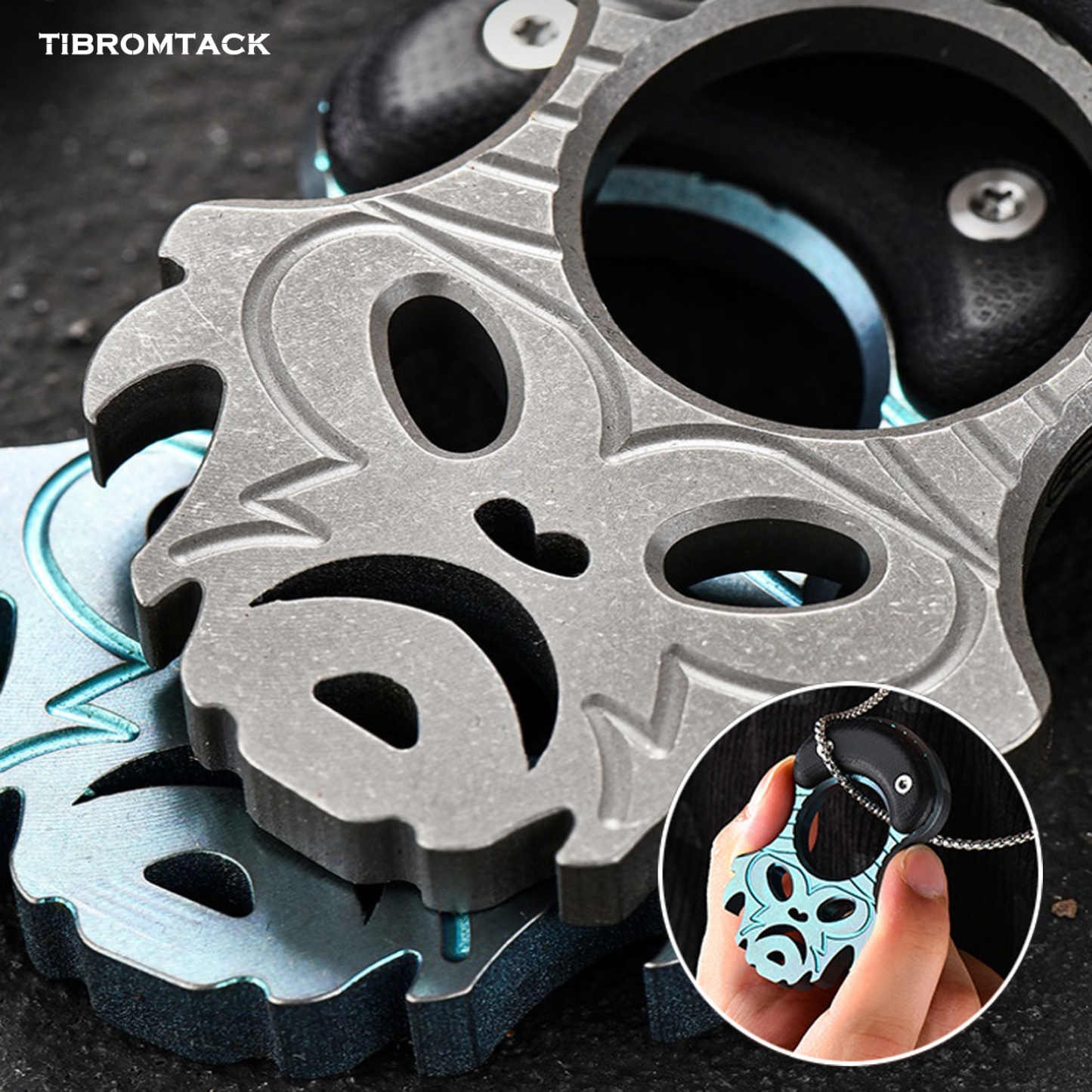 Premium Titanium EDC Bottle Opener, Lightweight 2.15oz Multifunctional Pry Bar, Portable Decorative Tool for Outdoor Camping Travel Daily Use