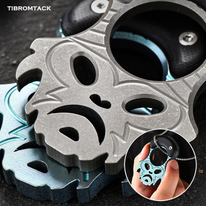 Premium Titanium EDC Bottle Opener, Lightweight 2.15oz Multifunctional Pry Bar, Portable Decorative Tool for Outdoor Camping Travel Daily Use