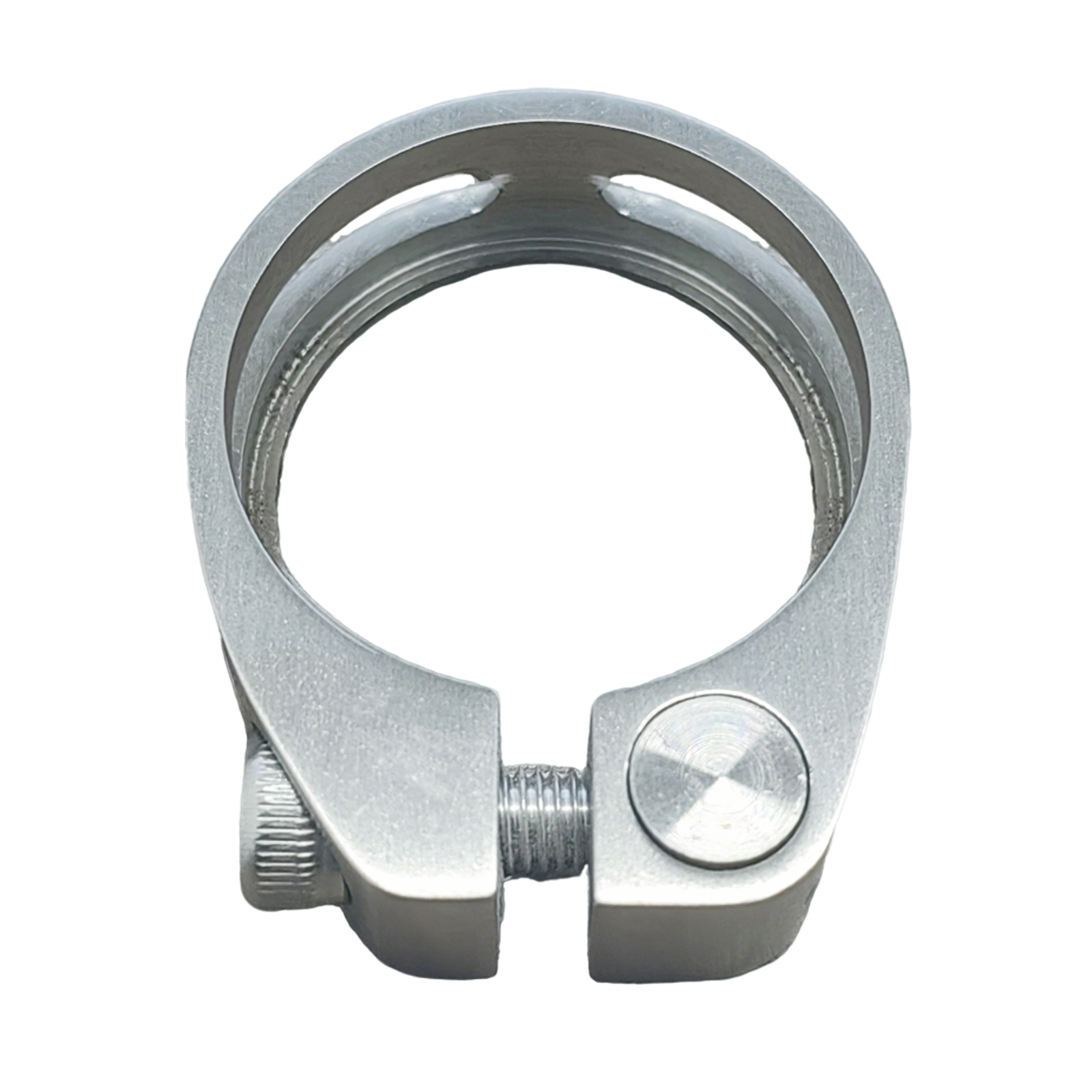 TIBROMTACK Titanium Alloy Bicycle Seat Clamp, 34.9mm(1.37inch)/ 28.6mm(1.13inch) Lightweight High Strength Bike Seat Clamp for Bike Seat Posts, Durable & Comfortable Riding