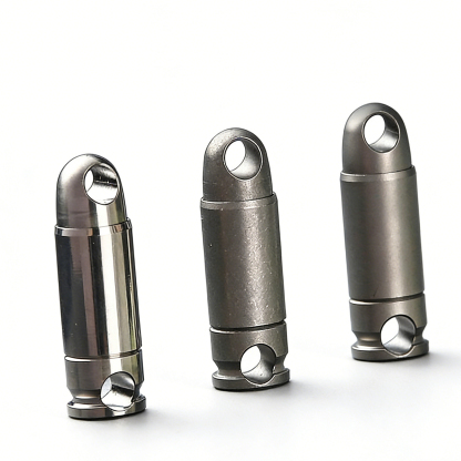 TIBROMTACK Gr5 Titanium Alloy Quick Release Key Ring, Detachable Key Ring Quick Release, Multifunctional Keychain with Courier Unboxing Tool 