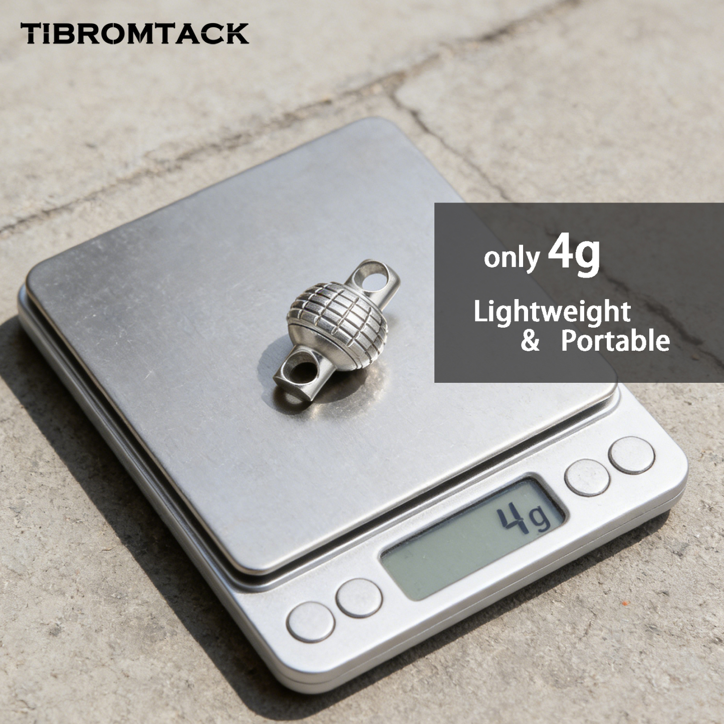 TIBROMTACK Gr5 Titanium Alloy Quick Release Keychain, Detachable Key Ring Quick Release