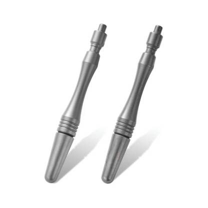 TIBROMTACK Titanium Tactical Pen, Gr5 Titanium Alloy EDC Pen, Portable Bolt Action Ridge Pen for Men, Lightweight Metal Alloy Writing Instrument for Outdoor Carry & Self Protection