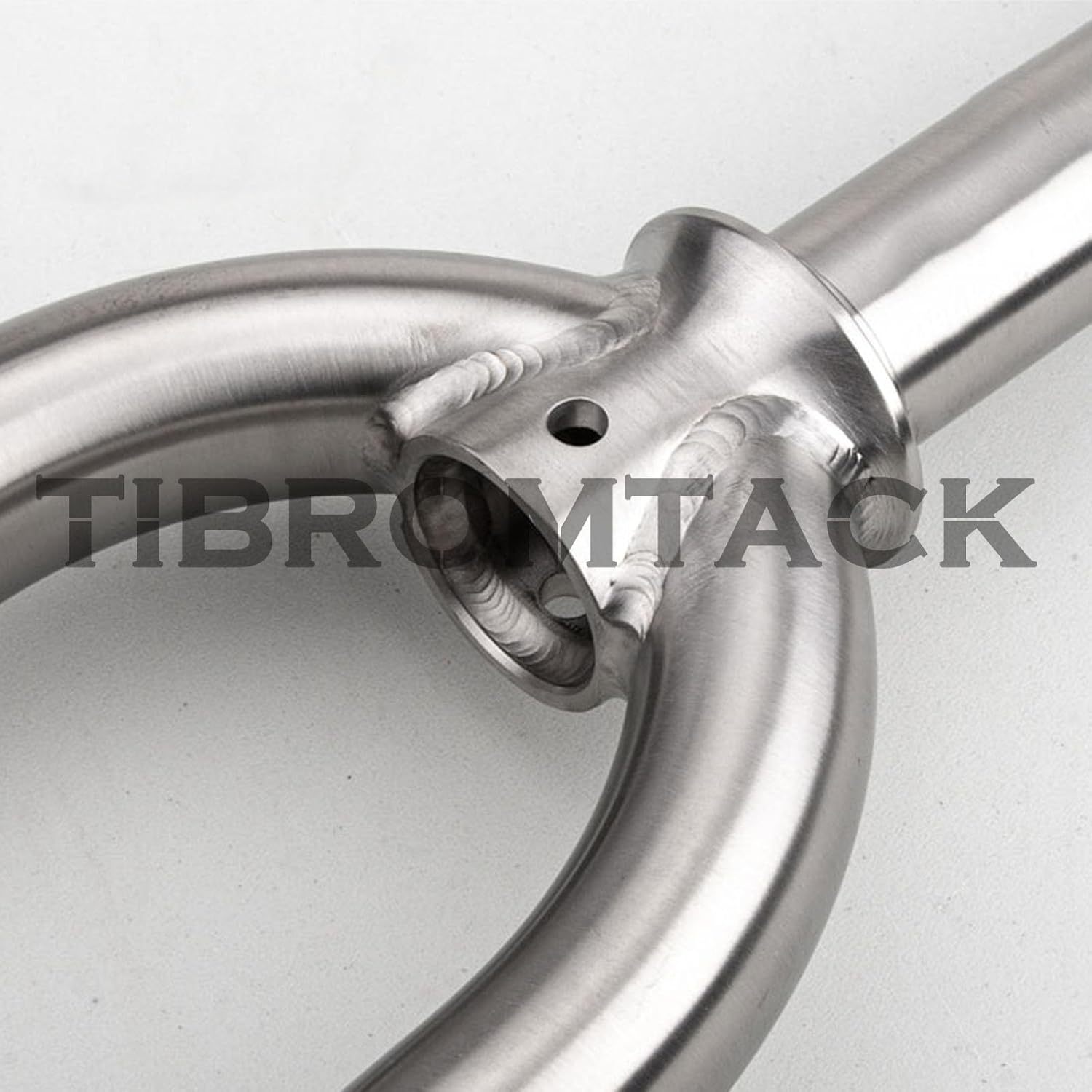 TIBROMTACK MTB Fork Titanium Bike Rigid Fork 26/27.5/29 Inches Straight Tube A Pillar Disk Brake Mountain Bicycle Hard Fork