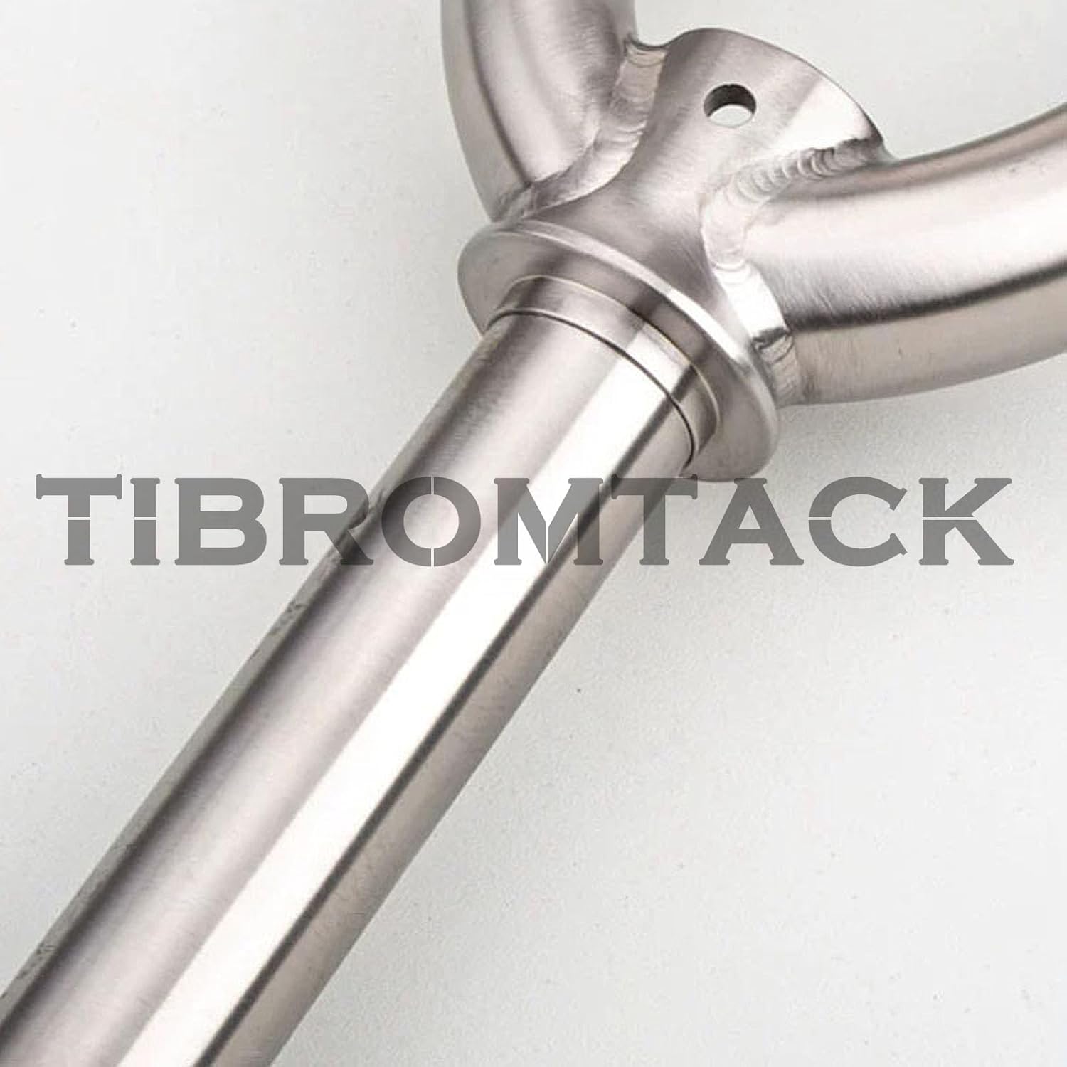 TIBROMTACK MTB Fork Titanium Bike Rigid Fork 26/27.5/29 Inches Straight Tube A Pillar Disk Brake Mountain Bicycle Hard Fork