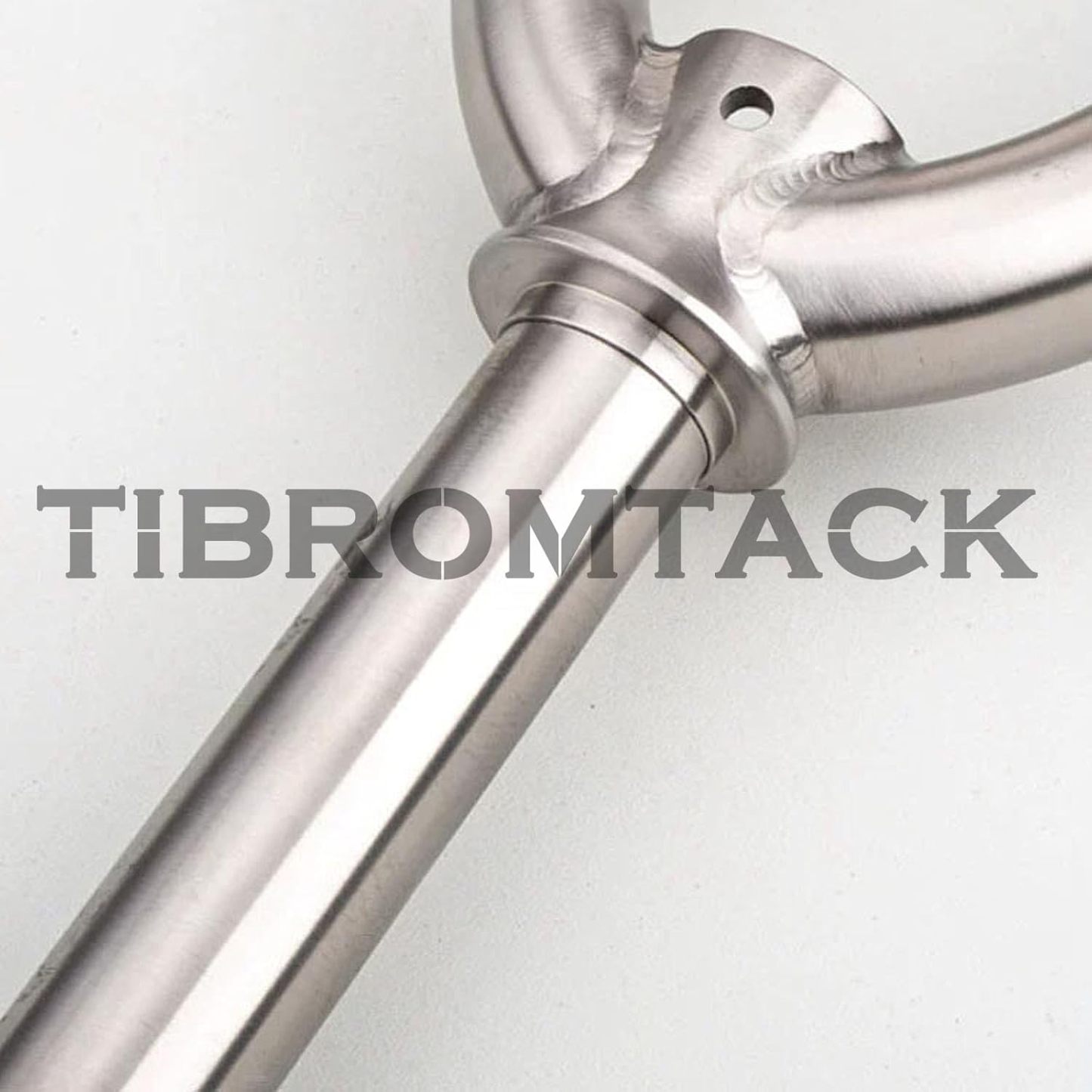 TIBROMTACK MTB Fork Titanium Bike Rigid Fork 26/27.5/29 Inches Straight Tube A Pillar Disk Brake Mountain Bicycle Hard Fork