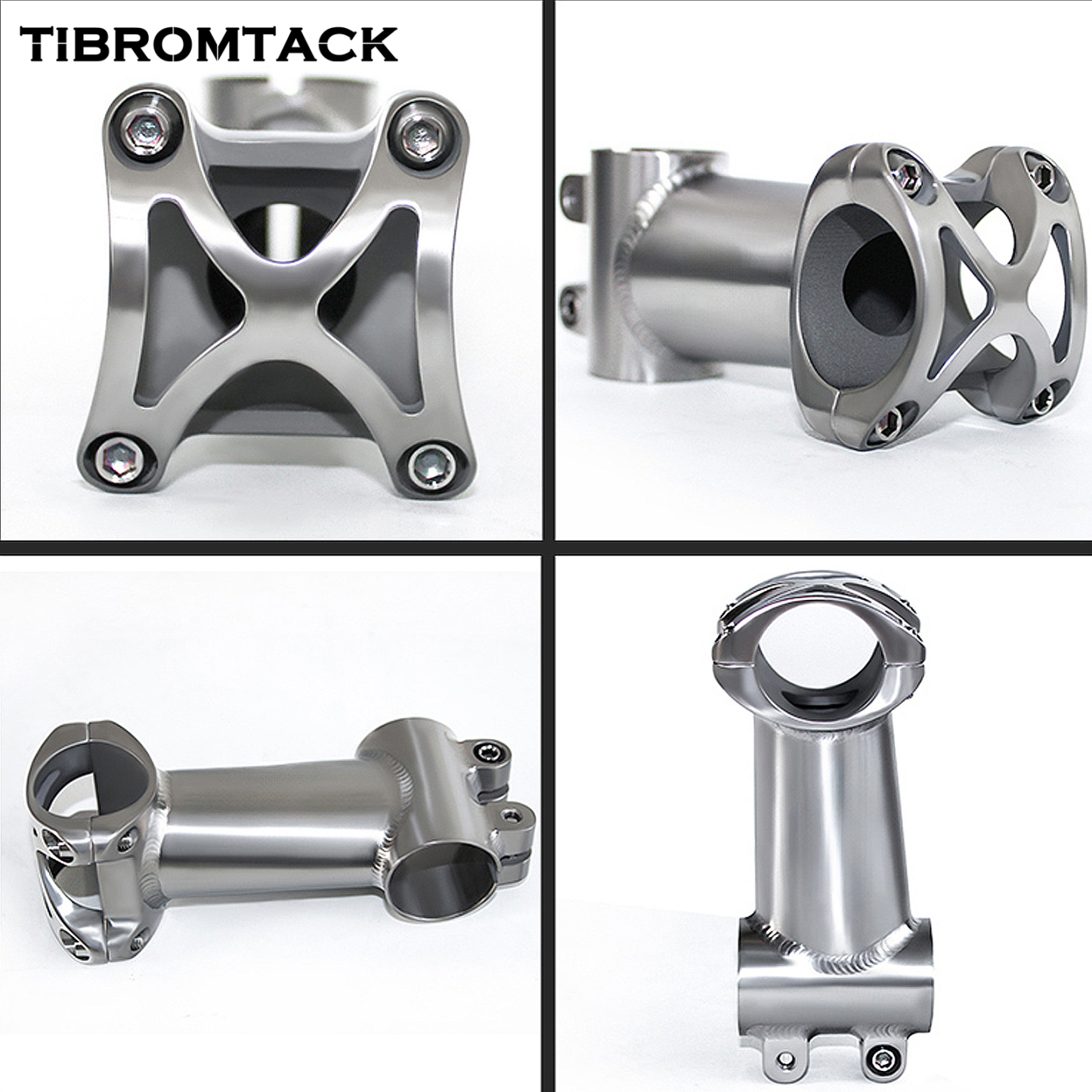 Bicycle Titanium Stem Post Integrated handlebars for mountain bikes and road bikes 25.4mm/31.8mm