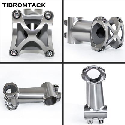 Bicycle Titanium Stem Post Integrated handlebars for mountain bikes and road bikes 25.4mm/31.8mm