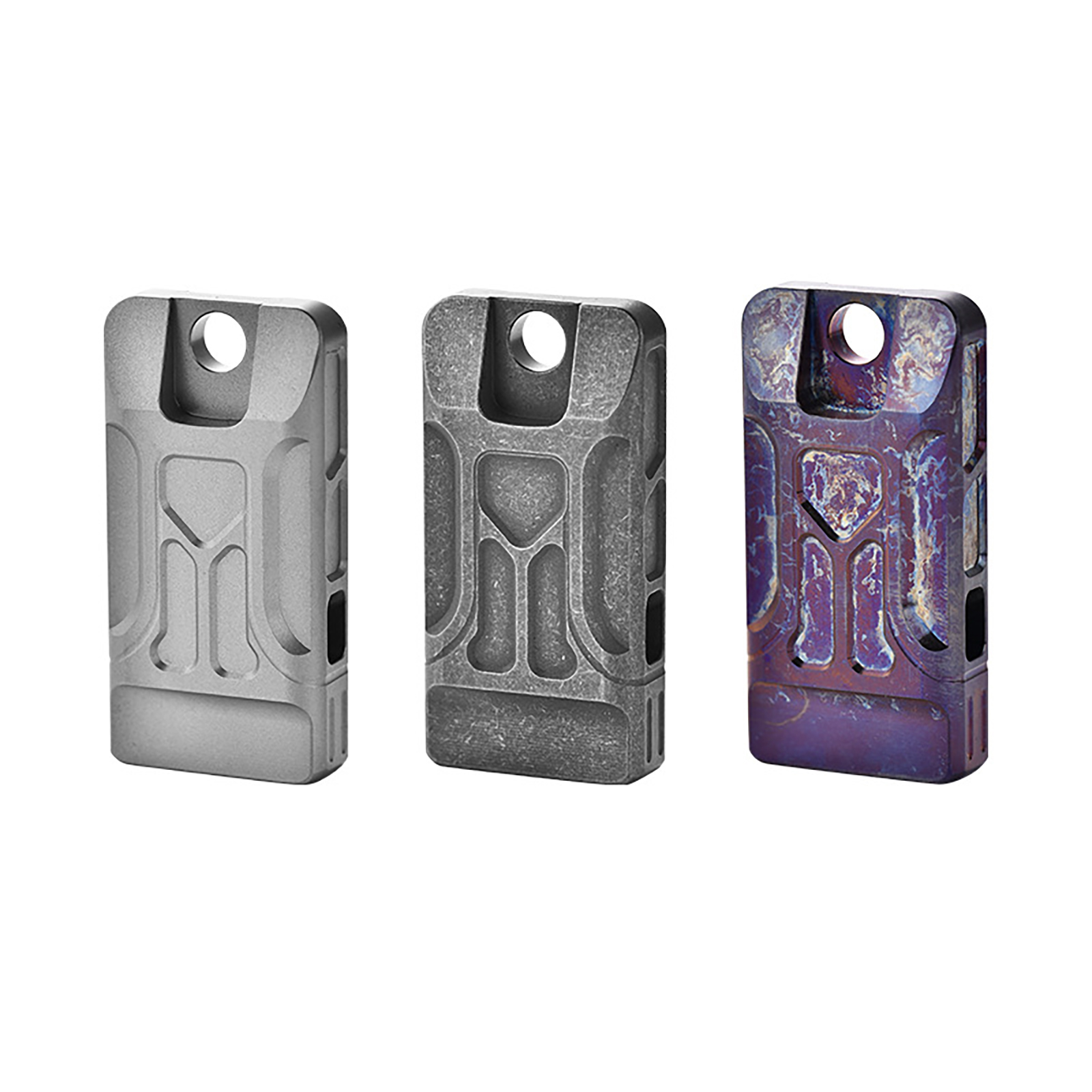 TIBROMTACK GR5 Titanium Emergency Whistle, Loud Survival Whistle for Adults Emergency, Lightweight Rustproof Dog Whistle, Portable Safety Whistle for Outdoor 