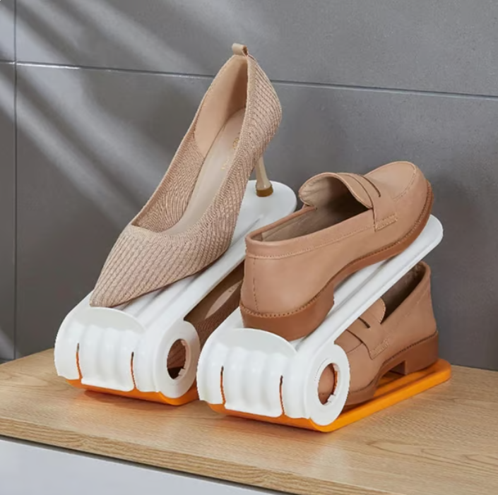 Tidy Shoes, Happy Home! 🏠 Slim Shoe Rack - No More Cluttered Floors
