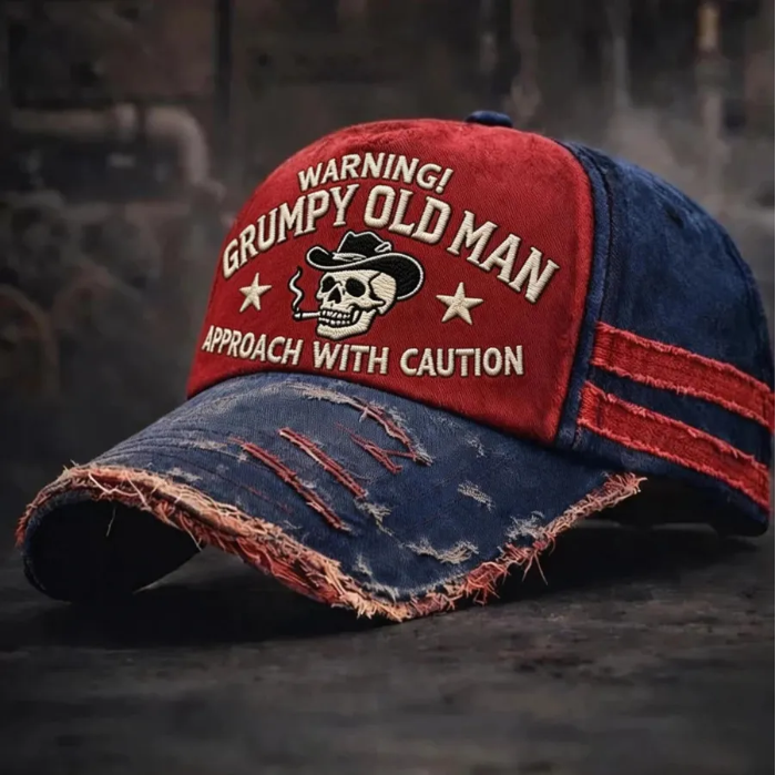 🎉Last Day 49% OFF - Warning Grumpy Old Man Vintage Trucker Cap