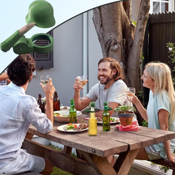 🪖 Reusable Soldier Salute Beer Bottle Helmet with Built-in Opener — Salute The Homies & Lock In Beer Flavor🍺