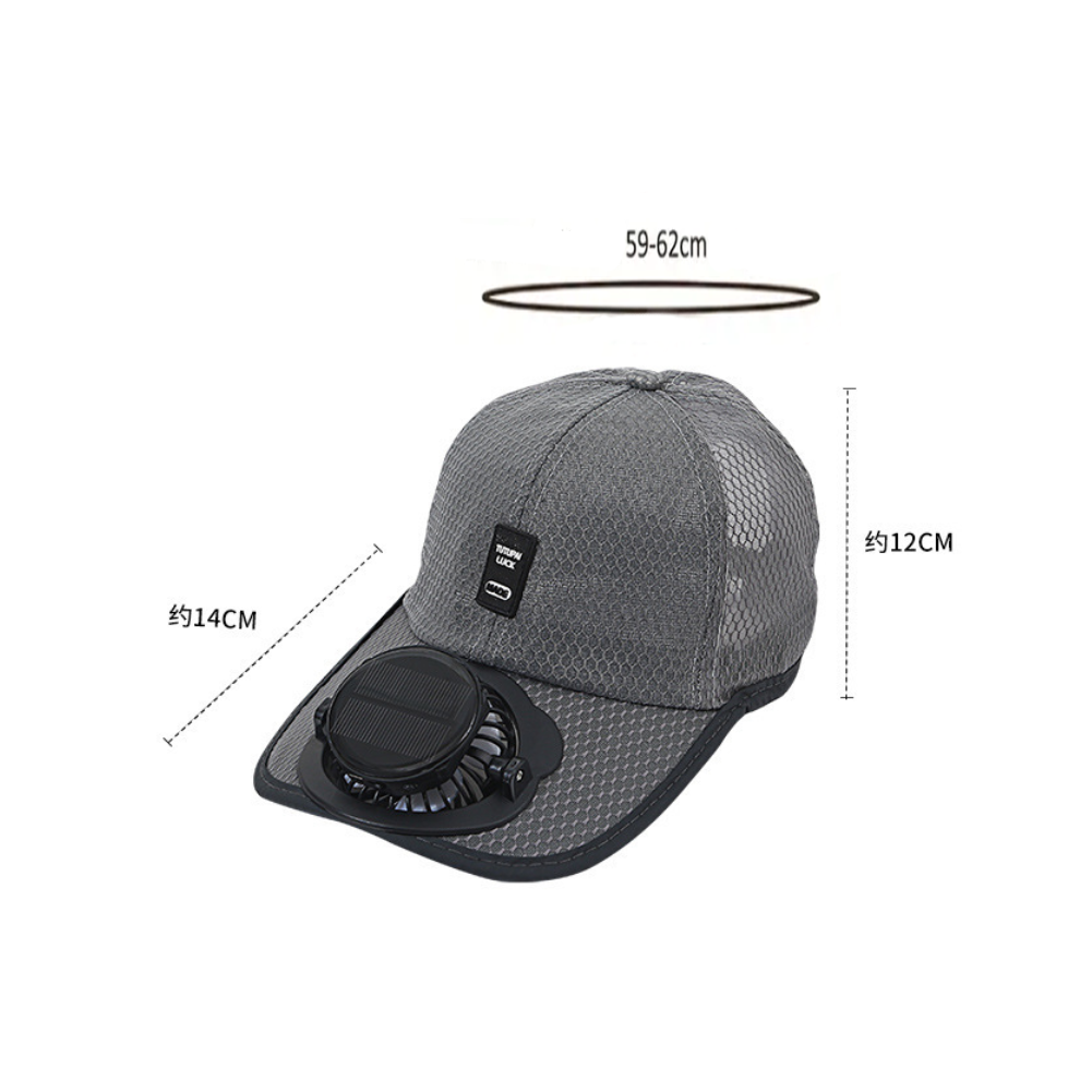 🔥Solar Rechargeable Peak Cap🧢