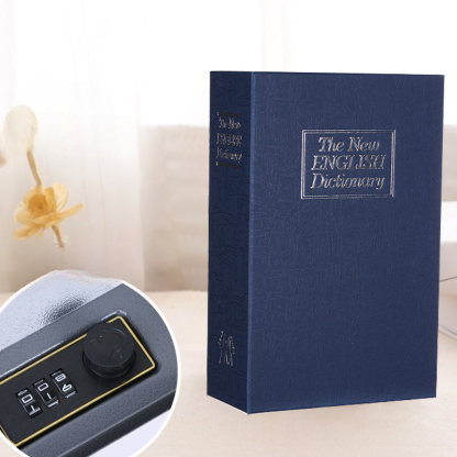 Hidden Book Safe Lock Box