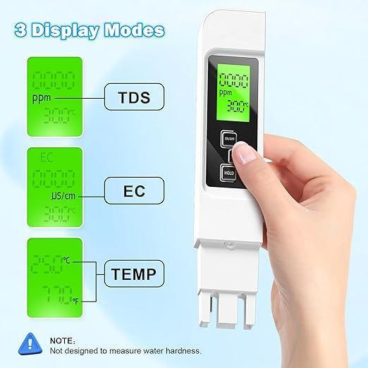 💥2025 All-New 3 in 1 Tds Meter Digital Water Tester